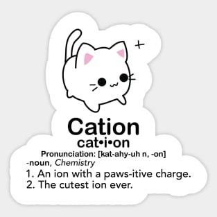 Cation Sticker